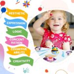 Air Dry Clay 66 Colors, Modeling Clay for Kids - Image 2
