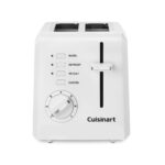 Cuisinart 2-Slice Toaster Oven, Compact, White, CPT-122